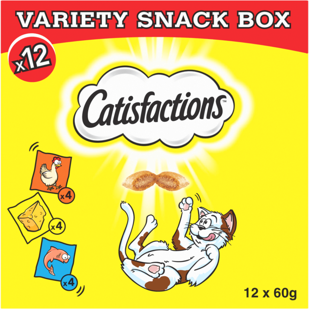 Catisfactions Mix Poulet & Canard Friandise pour chat